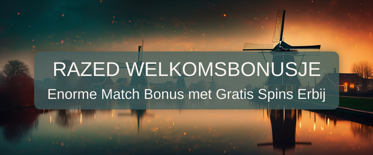 Razed Casino welcome bonus